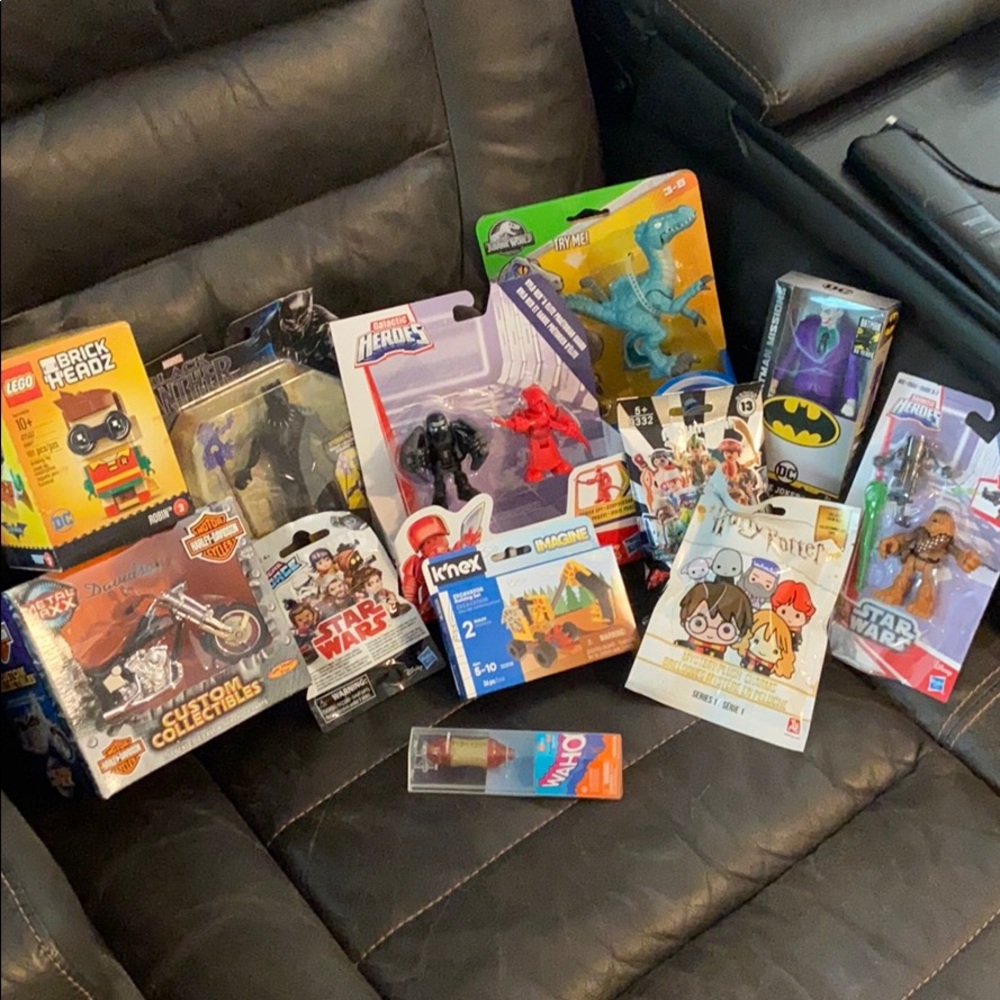 Toys never opened